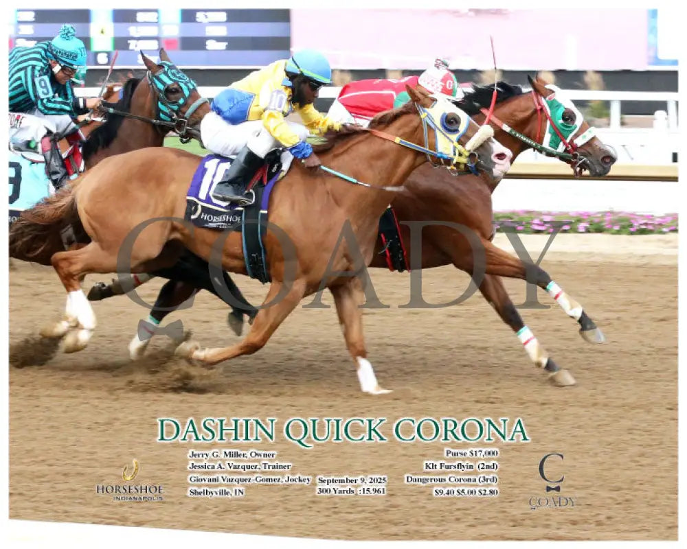 DASHIN QUICK CORONA - 09-09-25 - R09 - IND - Action Indiana Grand