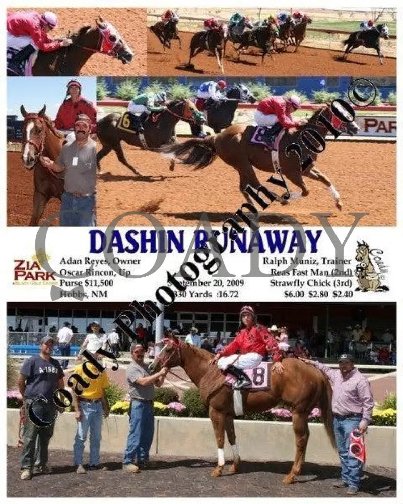 Dashin Runaway - 9 20 2009 Zia Park