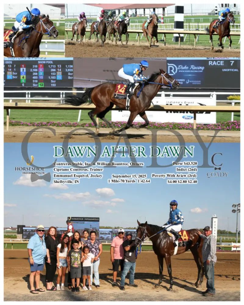 DAWN AFTER DAWN - 09-15-25 - R07 - IND Indiana Grand