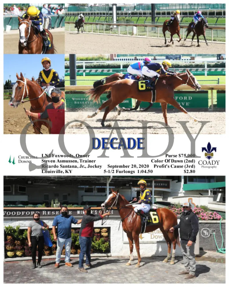 Decade - 09-20-20 R04 Cd Churchill Downs