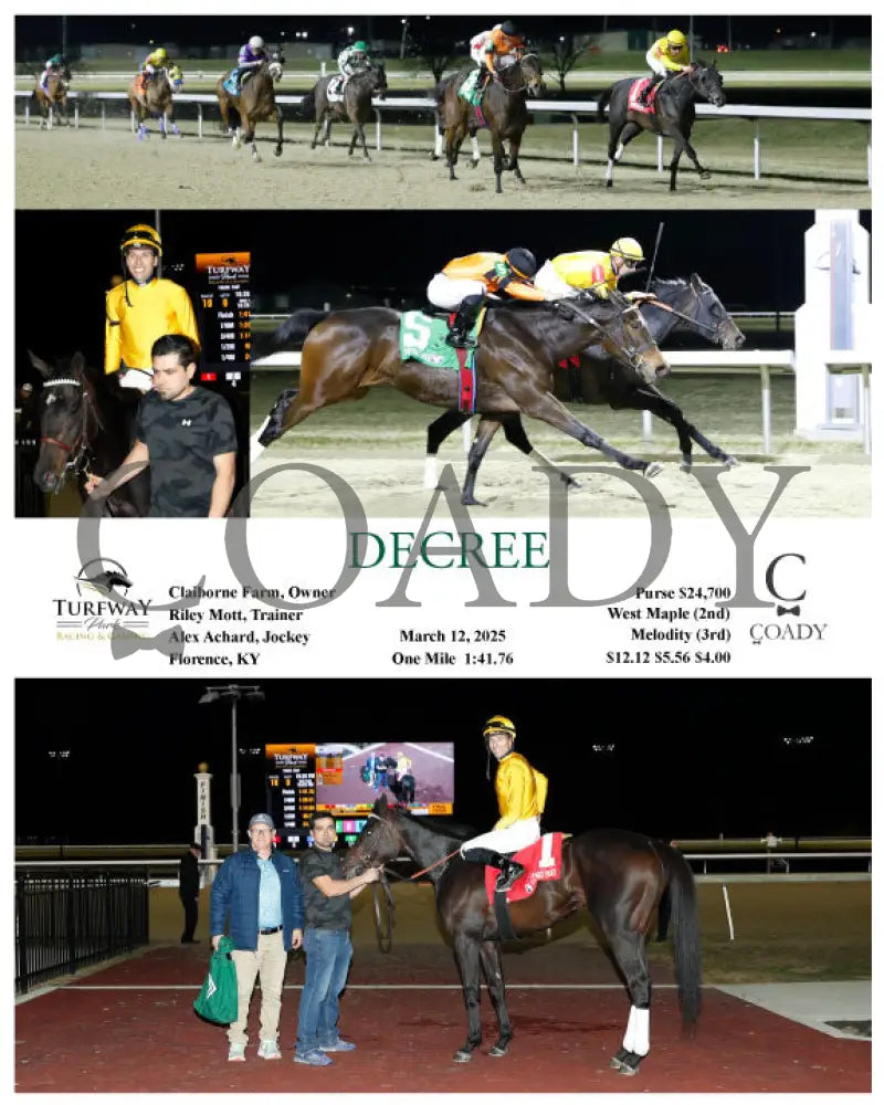 DECREE - 03-12-25 - R10 - TP Turfway Park