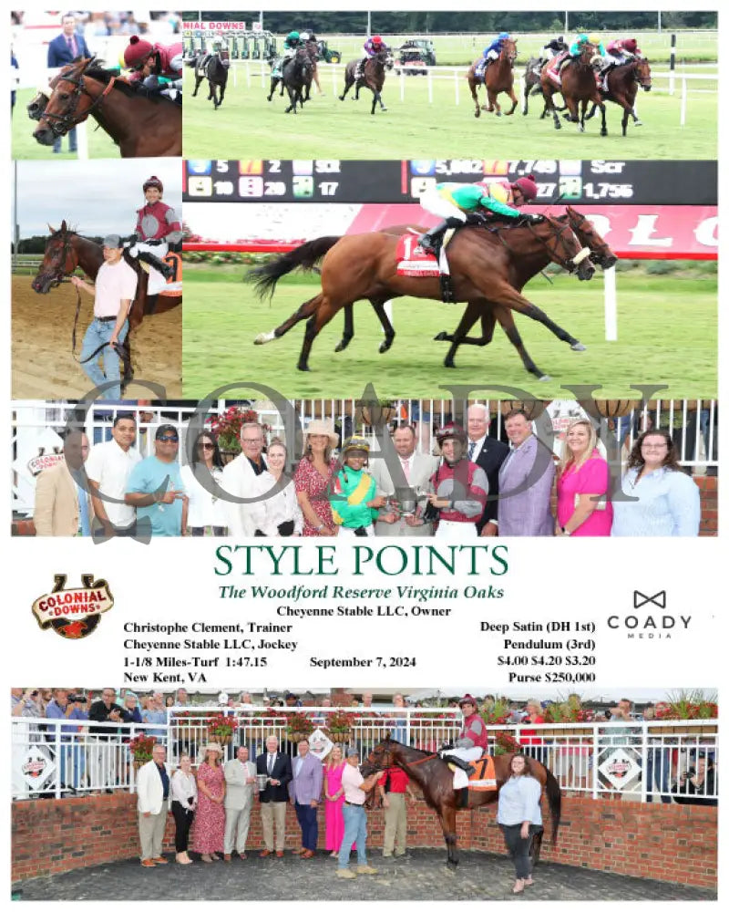 DEEP SATIN - 090724 - Race 13 - CNL The Woodford Reserve Virginia Oaks - Coady Media - Kurtis Coady Photography