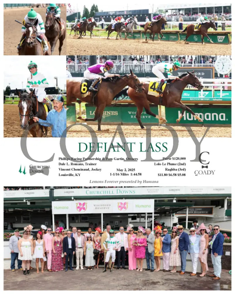 DEFIANT LASS - 05-02-25 - R02 - CD - G Churchill Downs