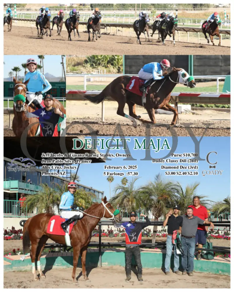 Deficit Maja - 02-06-25 R07 Tup Turf Paradise