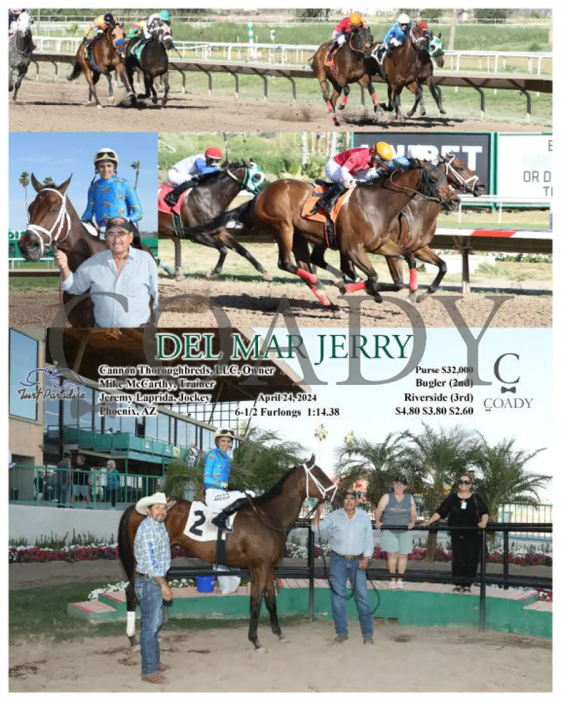 Del Mar Jerry - 04 - 24 - 24 R09 Tup Turf Paradise