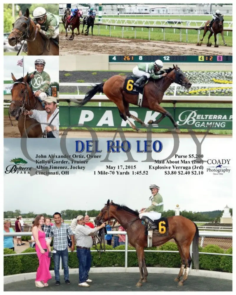 Del Rio Leo - 051715 Race 01 Btp Belterra Park