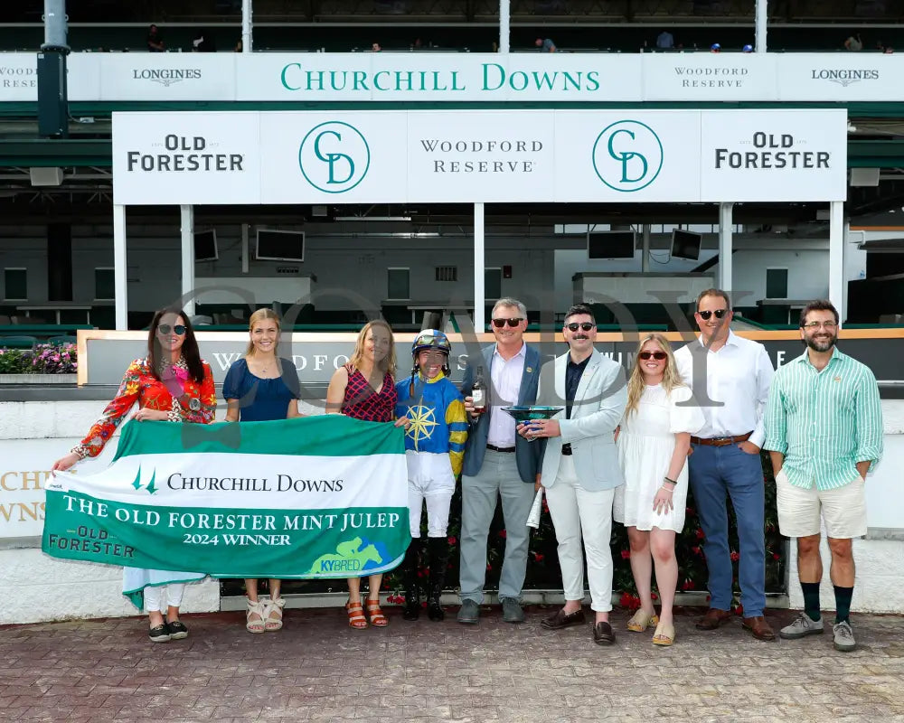Delahaye - Old Forester Mint Julep G3 48Th Running 06-02-24 R07 Cd Presentation 01 Churchill Downs
