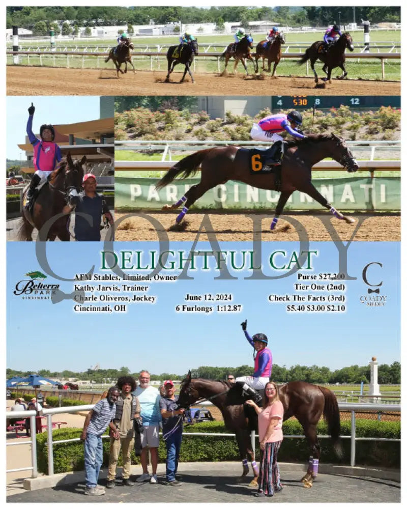 Delightful Cat - 06-12-24 R07 Btp Belterra Park