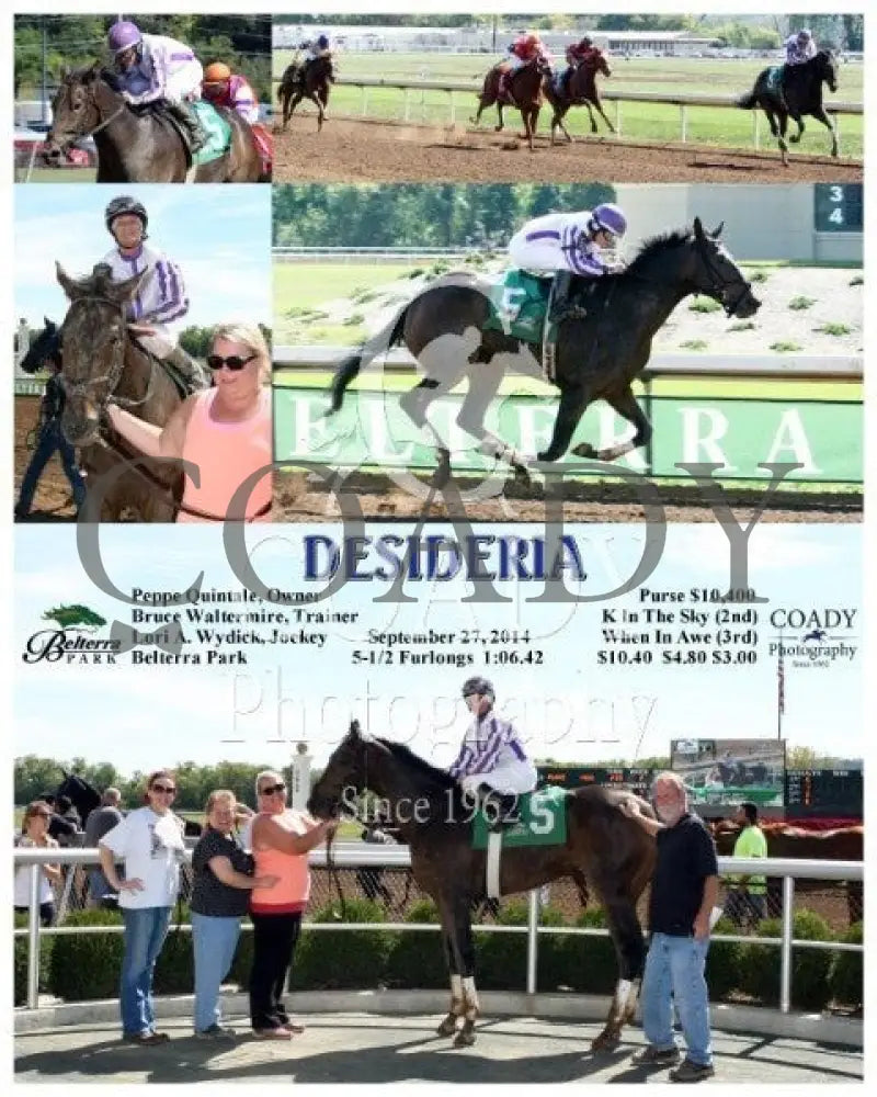 Desideria - 092714 Race 02 Btp Belterra Park