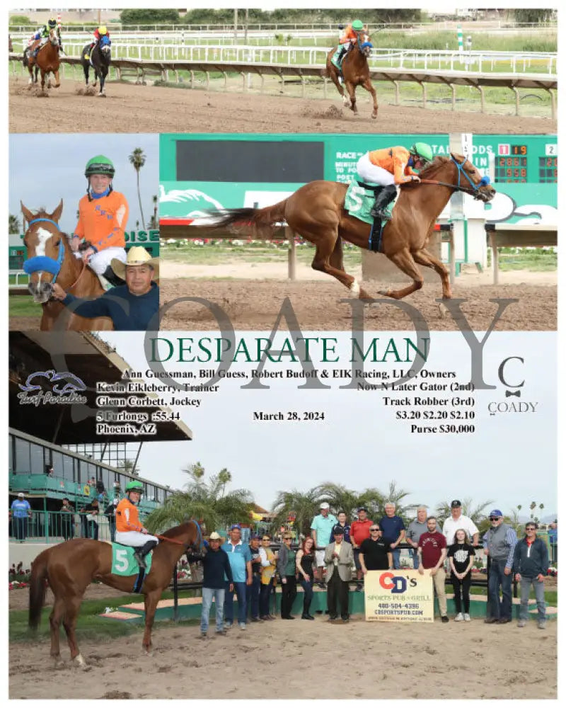Desparate Man - 03 - 28 - 24 R07 Tup Turf Paradise
