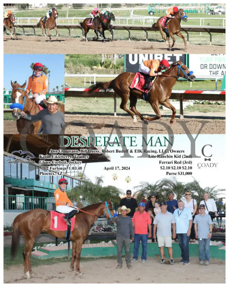 Desperate Man - 04 - 17 - 24 R08 Tup Turf Paradise