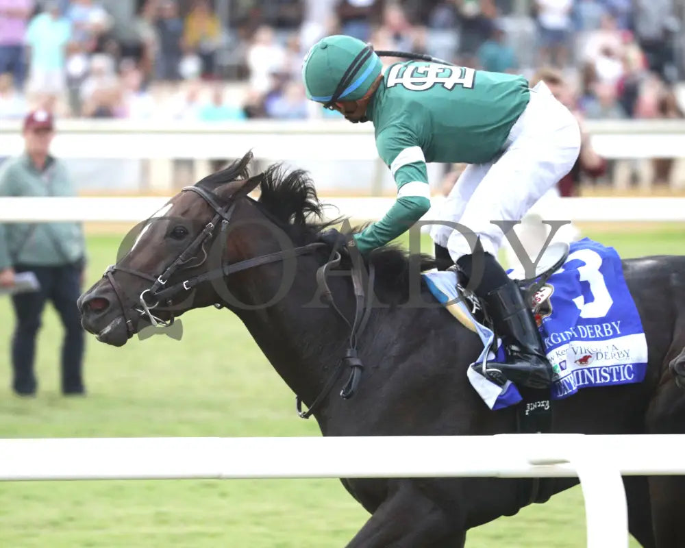 Deterministic - The New Kent County Virginia Derby 09-07-24 R10 Cnl Inside Finish 01 Colonial Downs