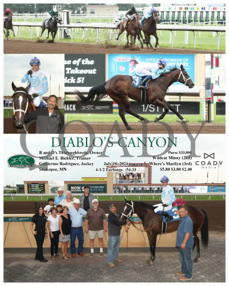 Diablo’s Canyon - 07-10-24 R01 Cby Canterbury Park