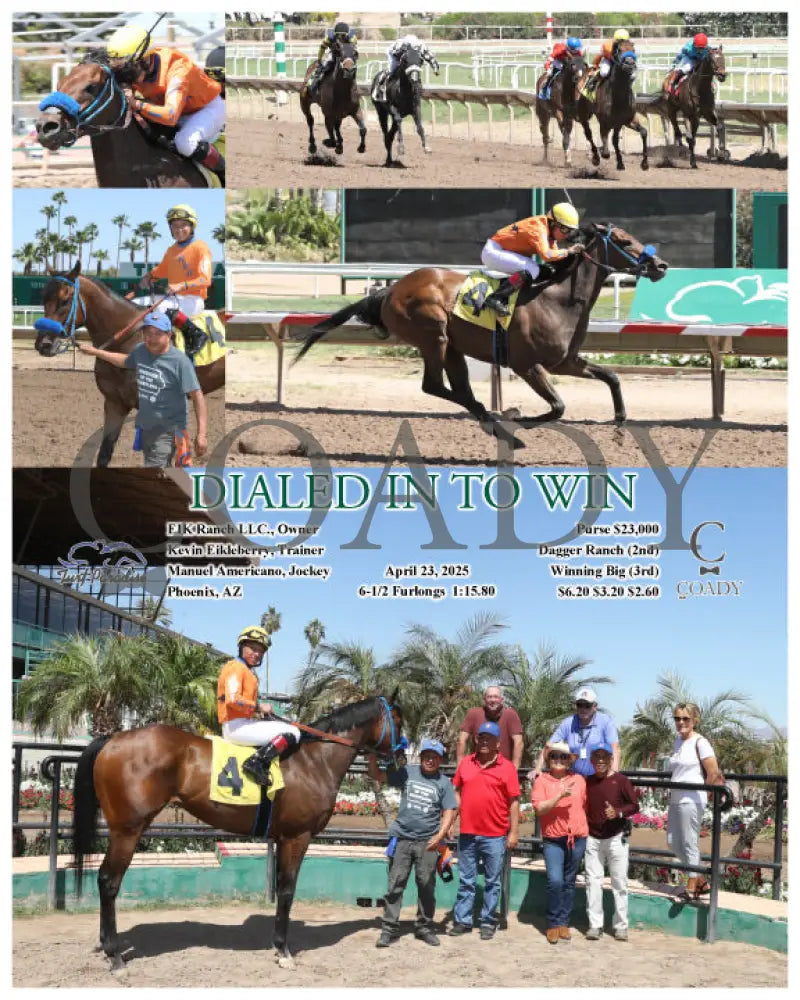 DIALED IN TO WIN - 04-23-25 - R03 - TUP Turf Paradise