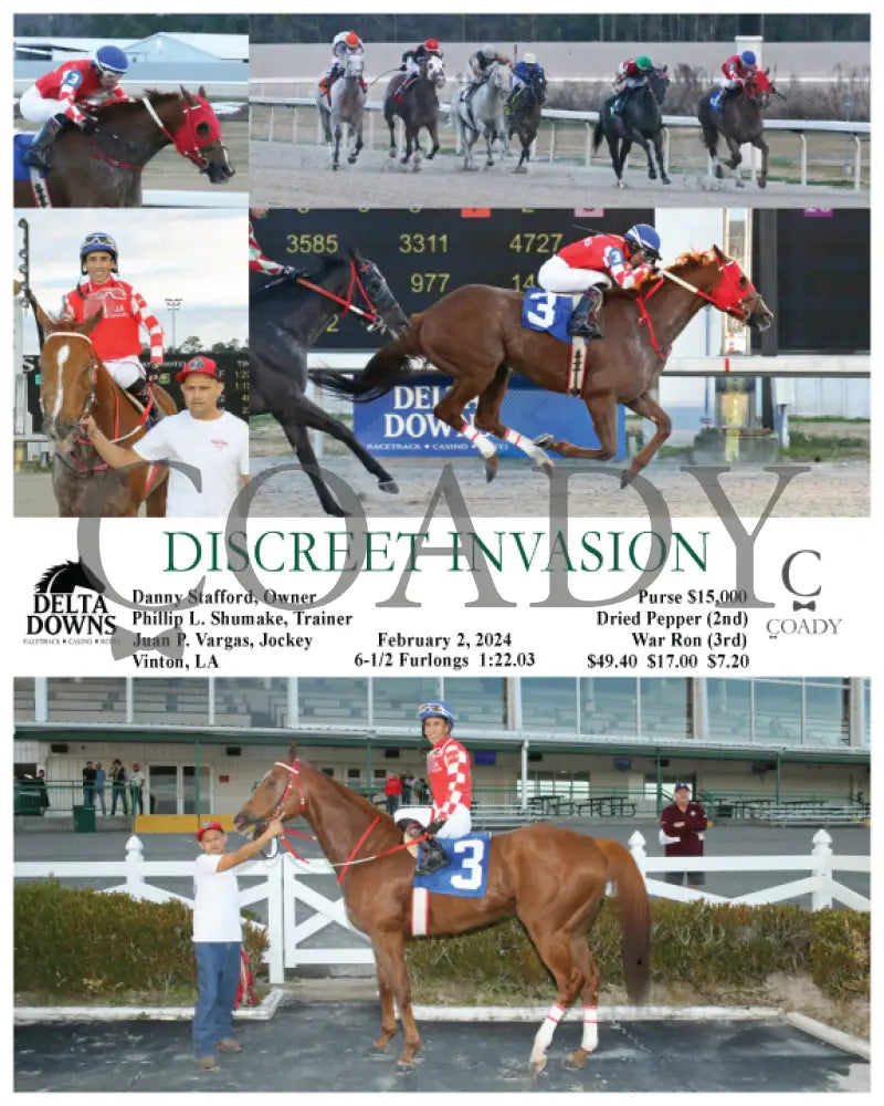 Discreet Invasion - 02-02-24 R01 Ded Delta Downs