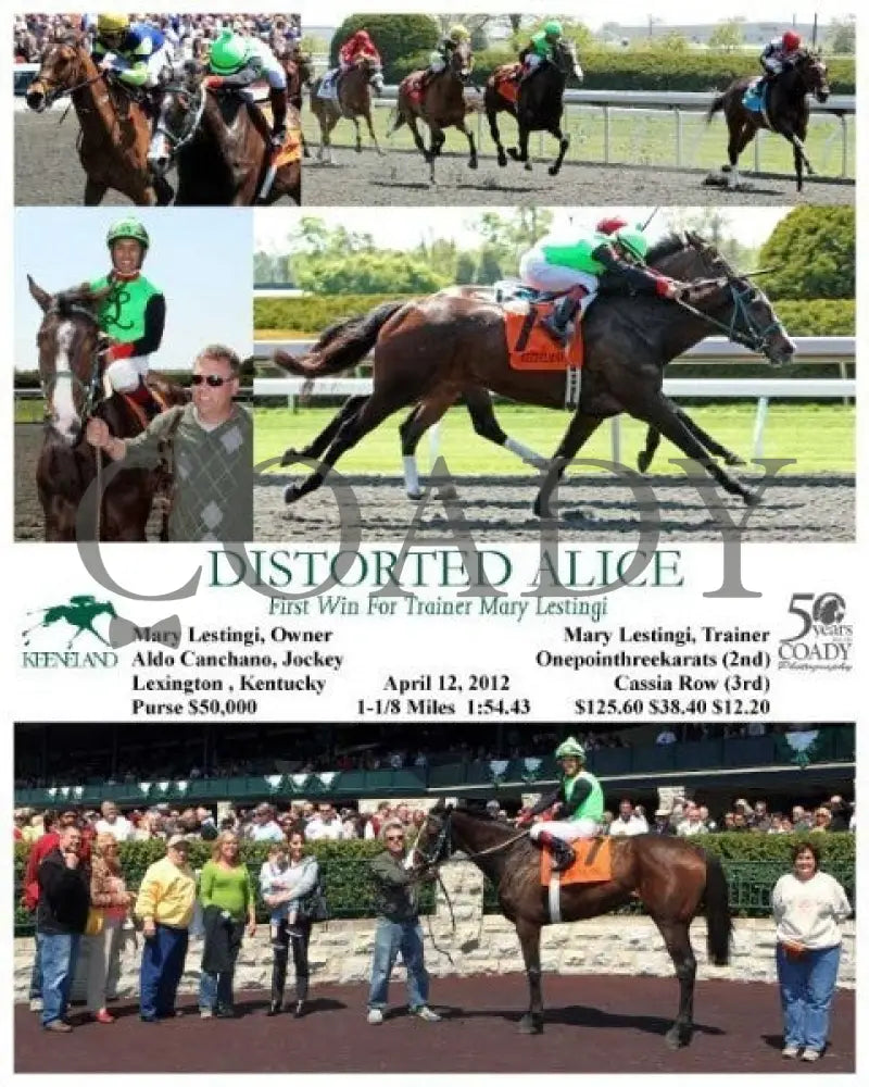 Distorted Alice - 041212 Race 03 Keeneland
