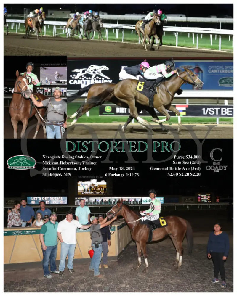 Distorted Pro - 05-18-24 R07 Cby Canterbury Park