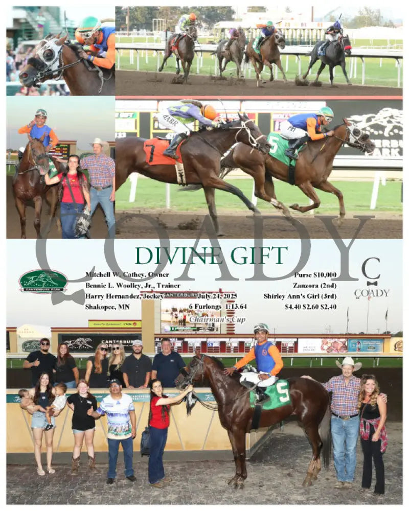 DIVINE GIFT - 07-24-25 - R07 - CBY Canterbury Park