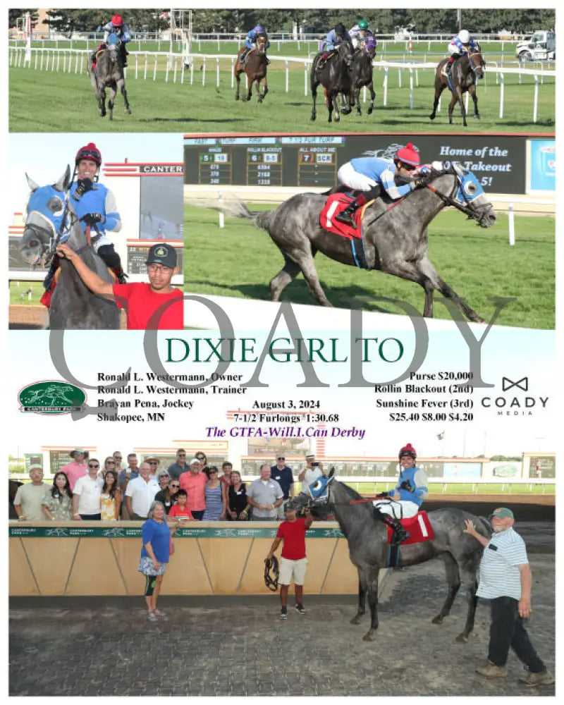 Dixie Girl To - 08-03-24 R03 Cby Canterbury Park