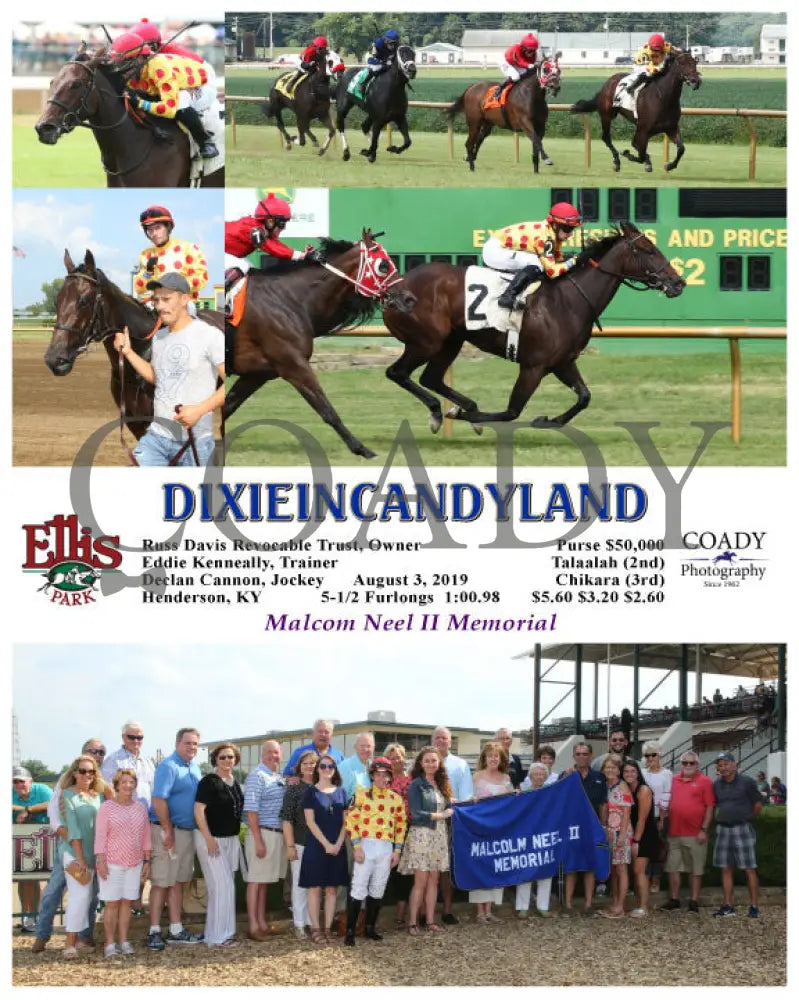 Dixieincandyland - 08-03-19 R07 Elp Group Ellis Park