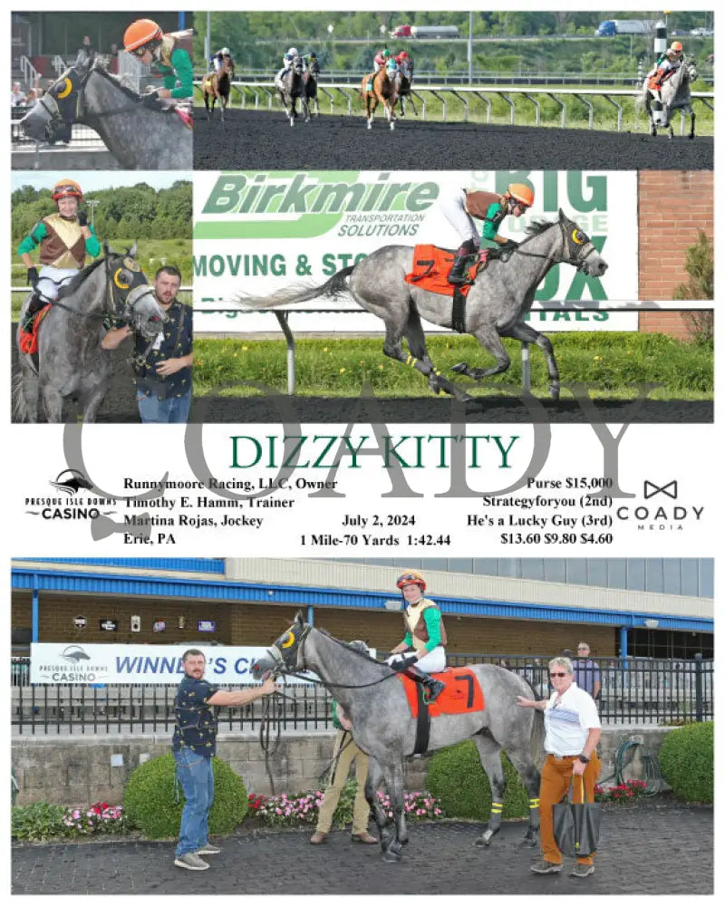 Dizzy Kitty - 07-02-24 R08 Pid Presque Isle Downs