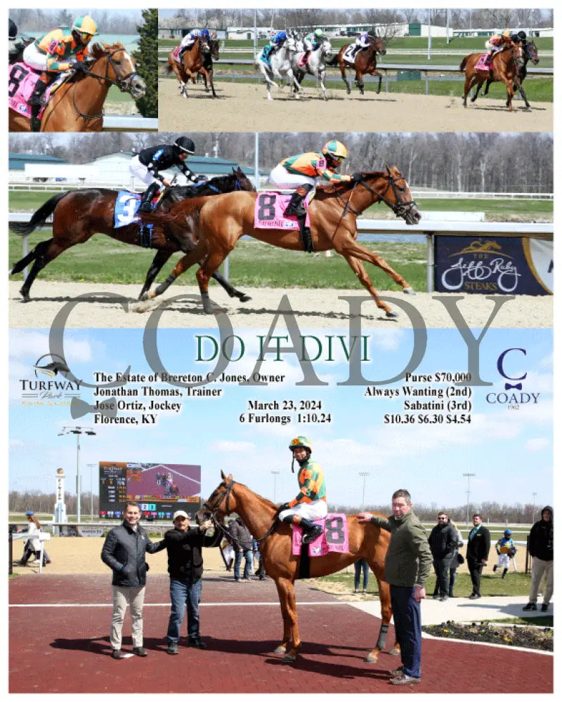 Do It Divi - 03 - 23 - 24 R02 Tp Turfway Park