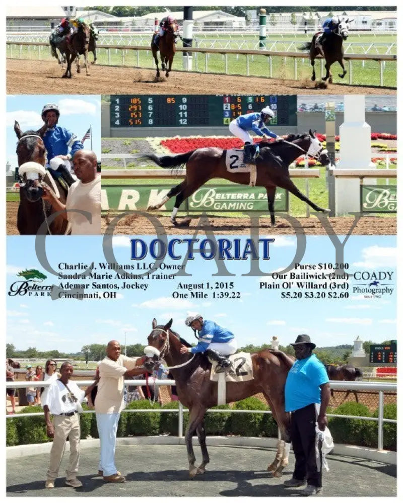 Doctoriat - 080115 Race 03 Btp Belterra Park