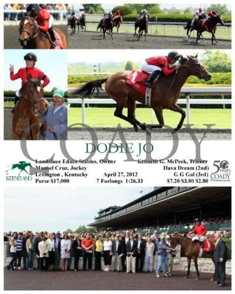 Dodie Jo - 042712 Race 05 Keeneland