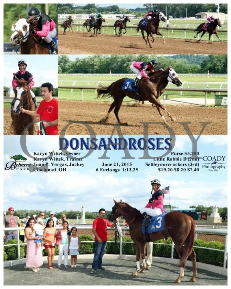 Donsandroses - 062115 Race 08 Btp Belterra Park
