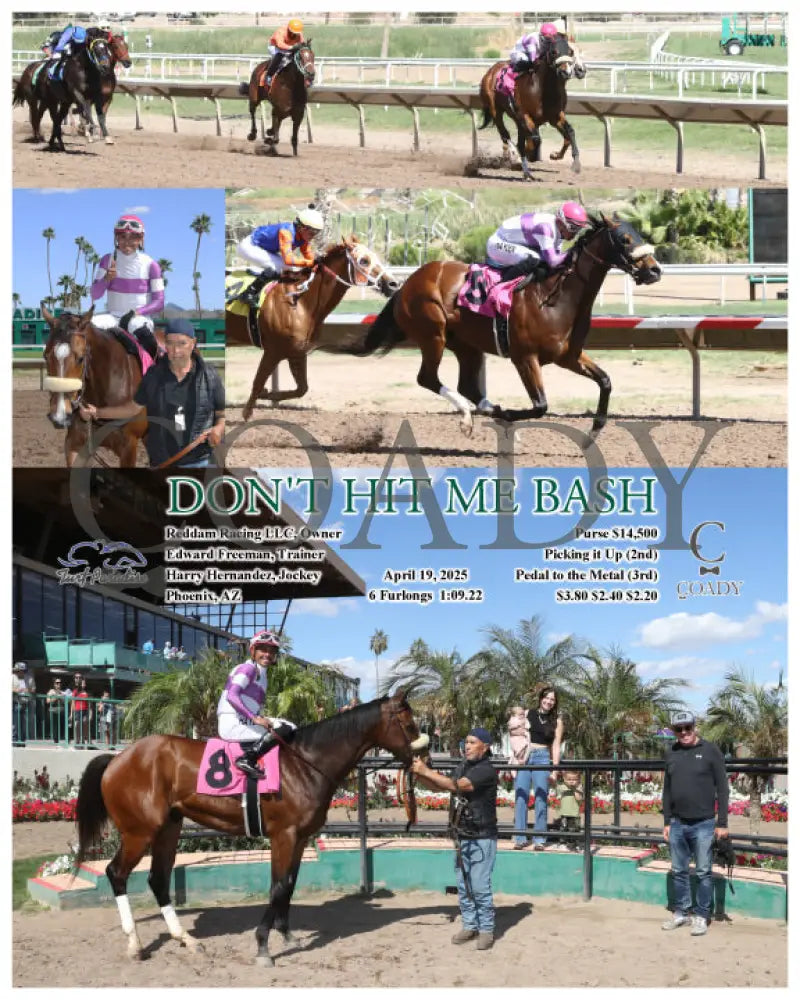 DON’T HIT ME BASH - 04-19-25 - R05 - TUP Turf Paradise