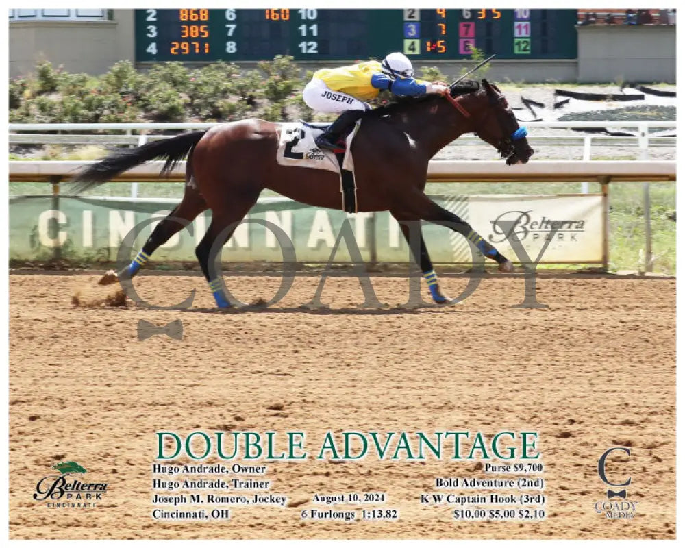 Double Advantage - 081024 Race 04 Btp Action Belterra Park