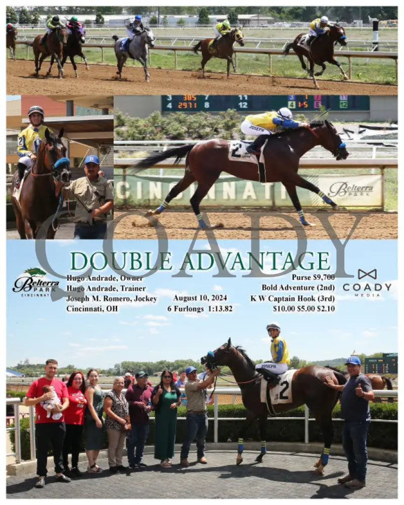 Double Advantage - 081024 Race 04 Btp Belterra Park