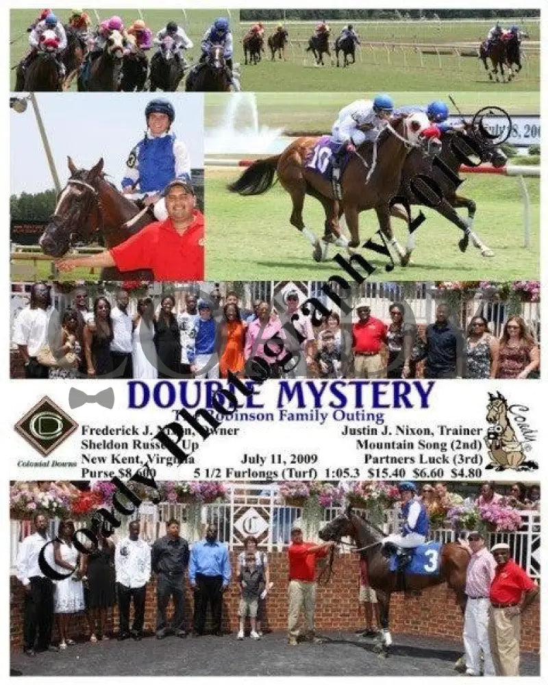 Double Mystery - The Robinson Family Outing Colonial Downs