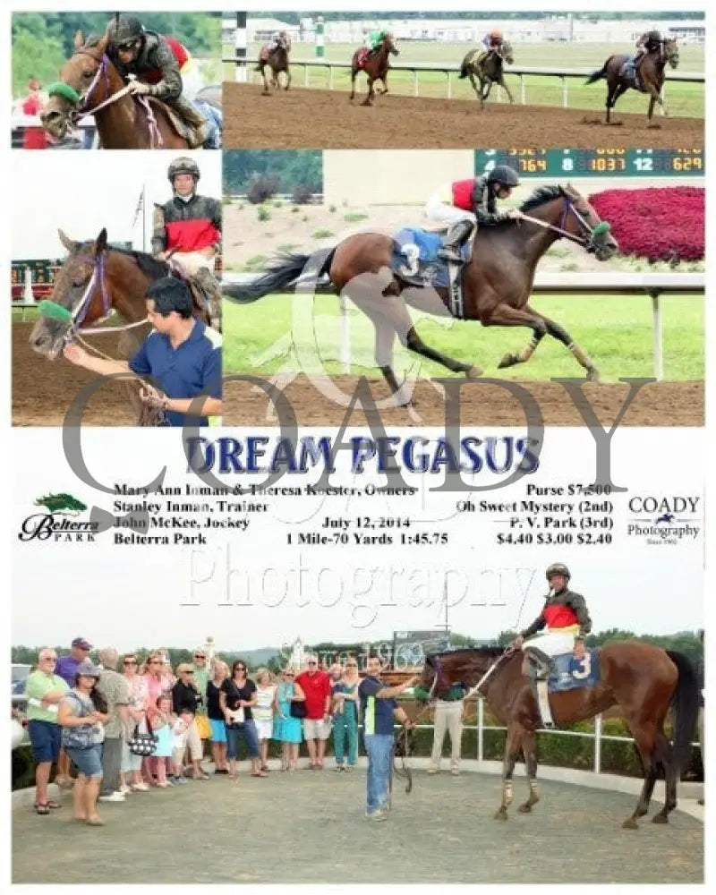 Dream Pegasus - 071214 Race 08 Btp Belterra Park