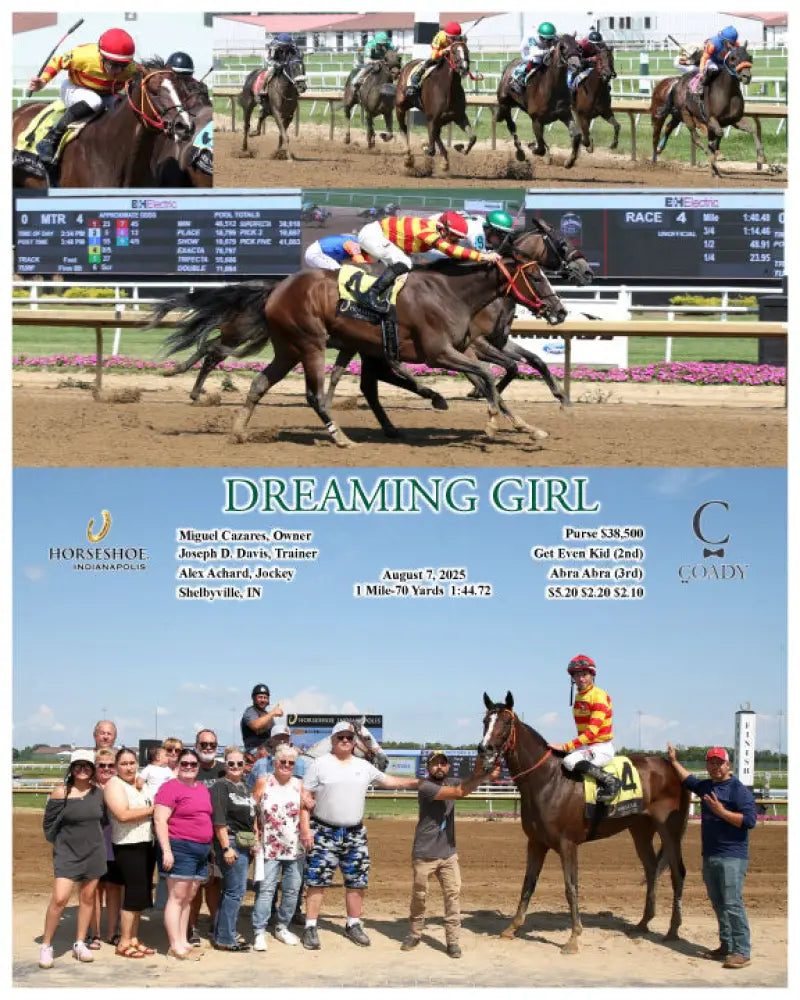 DREAMING GIRL - 08-07-25 - R04 - IND Indiana Grand