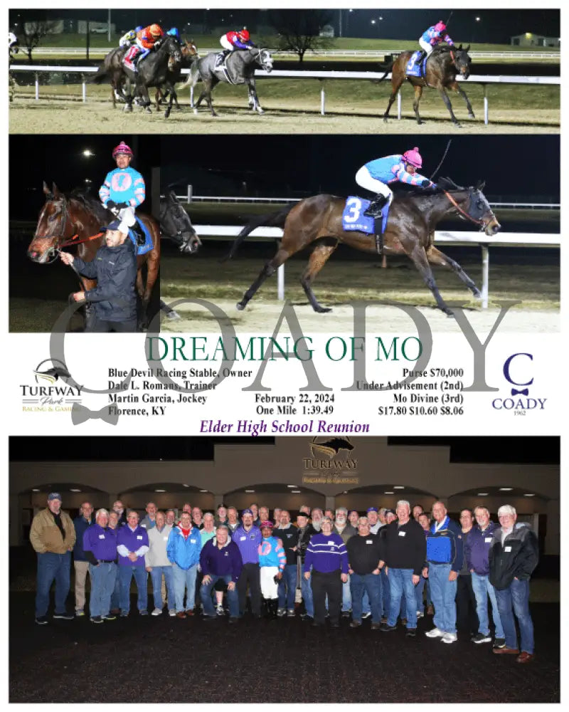 Dreaming Of Mo - 02-22-24 R05 Tp Group Turfway Park