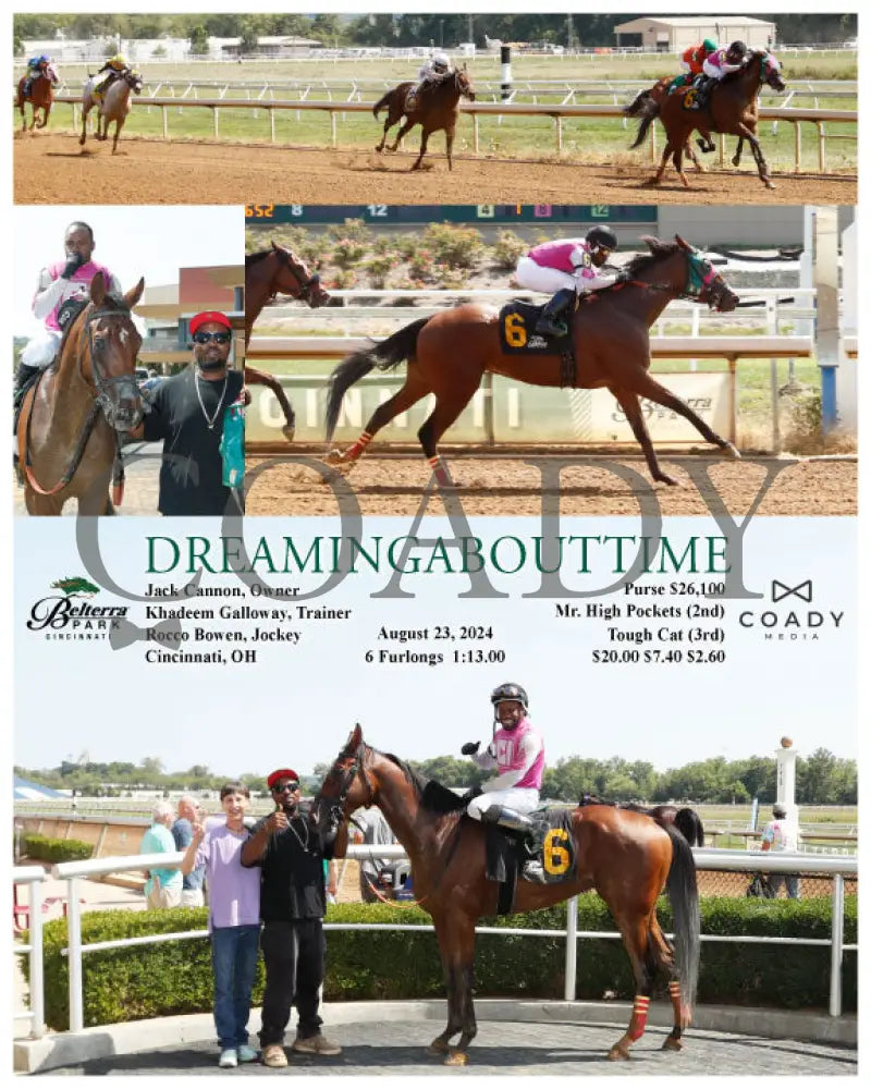 Dreamingabouttime - 082324 Race 06 Btp Belterra Park