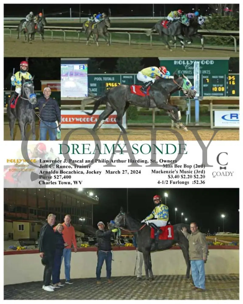Dreamy Sonde - 03 - 27 - 24 R07 Ct Hollywood Casino At Charles Town Races