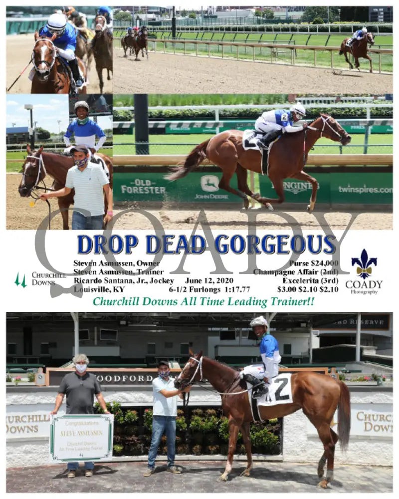 Drop Dead Gorgeous - 06-12-20 R01 Cd Churchill Downs