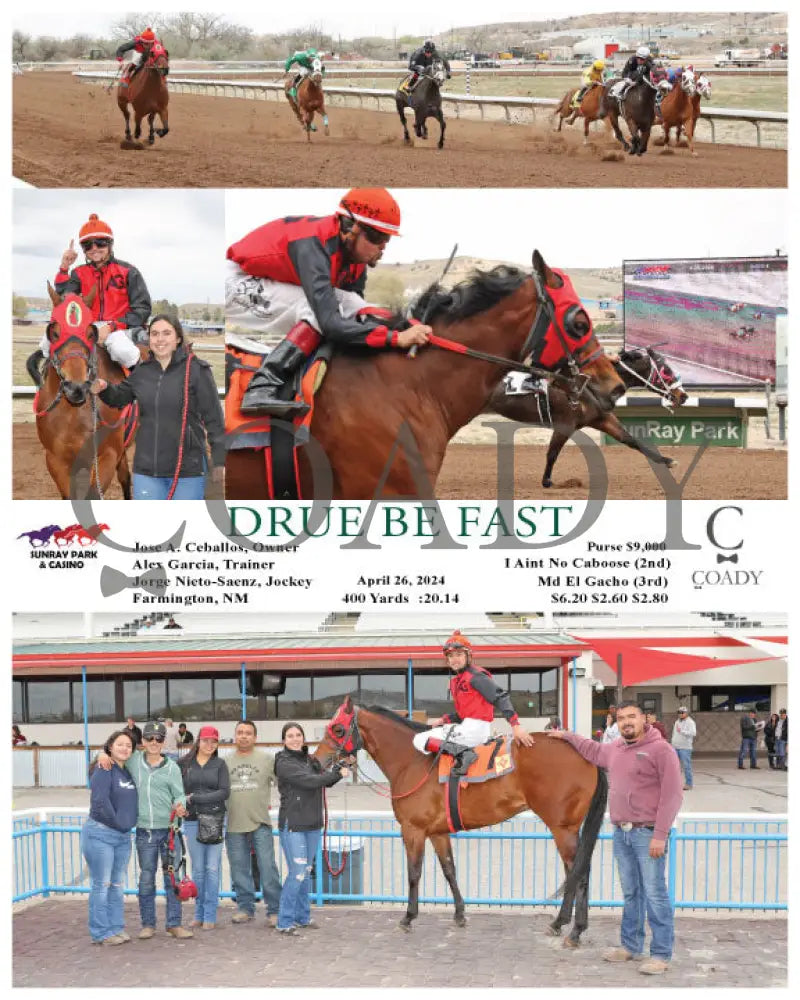Drue Be Fast - 04-26-24 R01 Srp Sunray Park