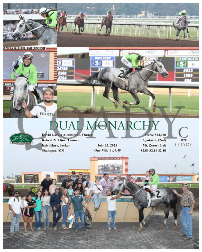 DUAL MONARCHY - 07-12-25 - R05 - CBY Canterbury Park