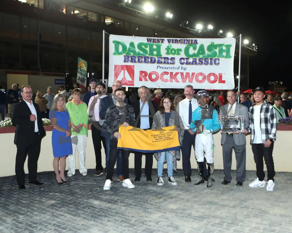 Duncan Idaho - West Virginia Dash For Cash Breeders Classic 10-12-24 R02 Ct Presentation 01