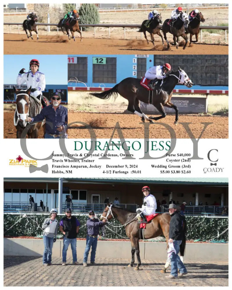 Durango Jess - 12-09-24 R06 Zia Zia Park