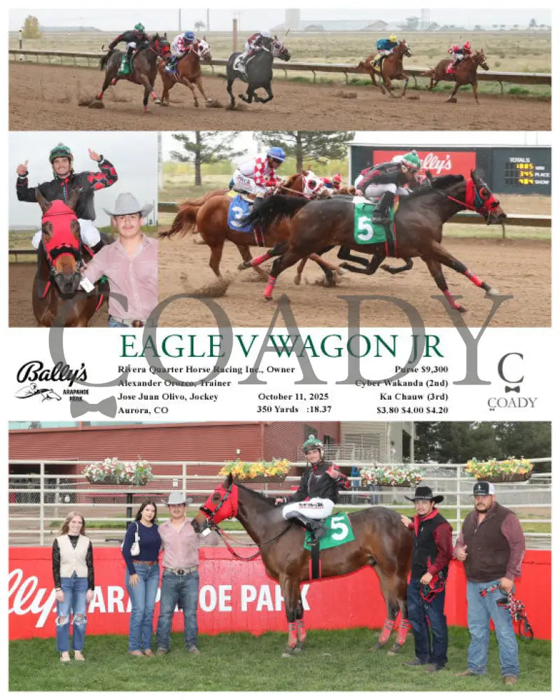 EAGLE V WAGON JR - 10-11-25 - R06 - ARP Arapahoe Park