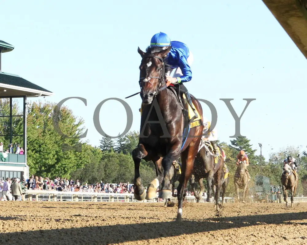East Avenue - 100524 Race 09 Kee The Claiborne Breeders’ Futurity G1 Under Rail 01 Keeneland