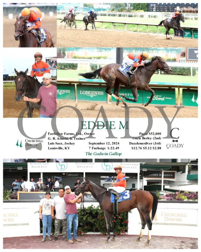 Eddie M - 09-12-24 R04 Cd Churchill Downs