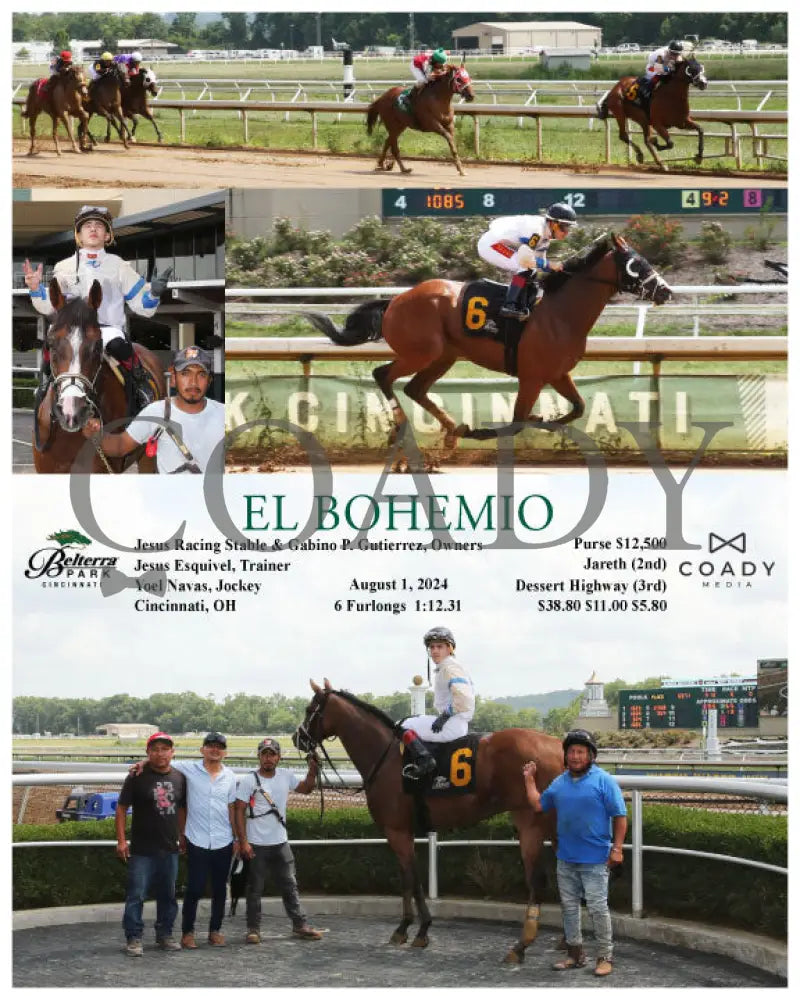 El Bohemio - 08-01-24 R06 Btp Belterra Park