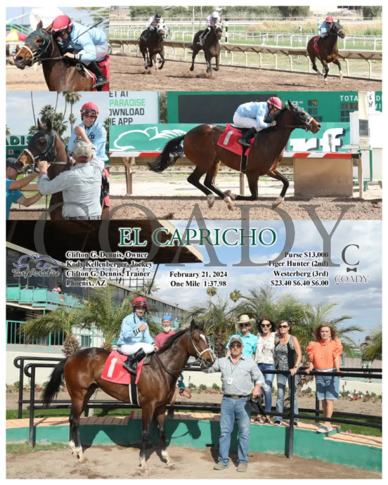 El Capricho - 02-21-24 R04 Tup Turf Paradise