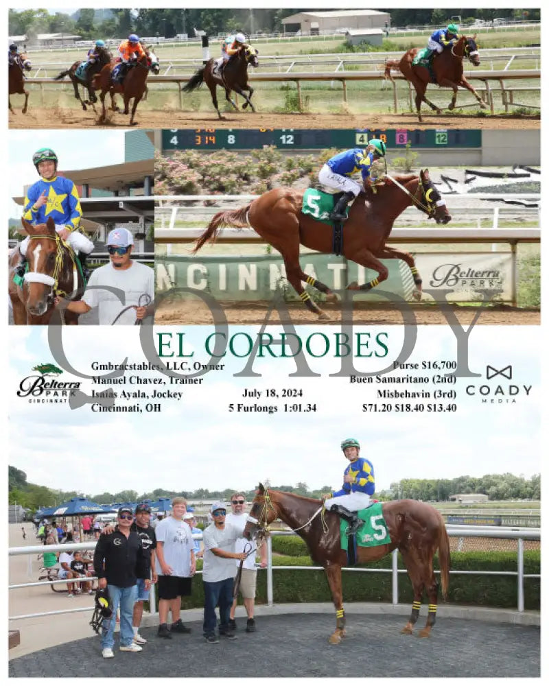 El Cordobes - 07-18-24 R04 Btp Belterra Park