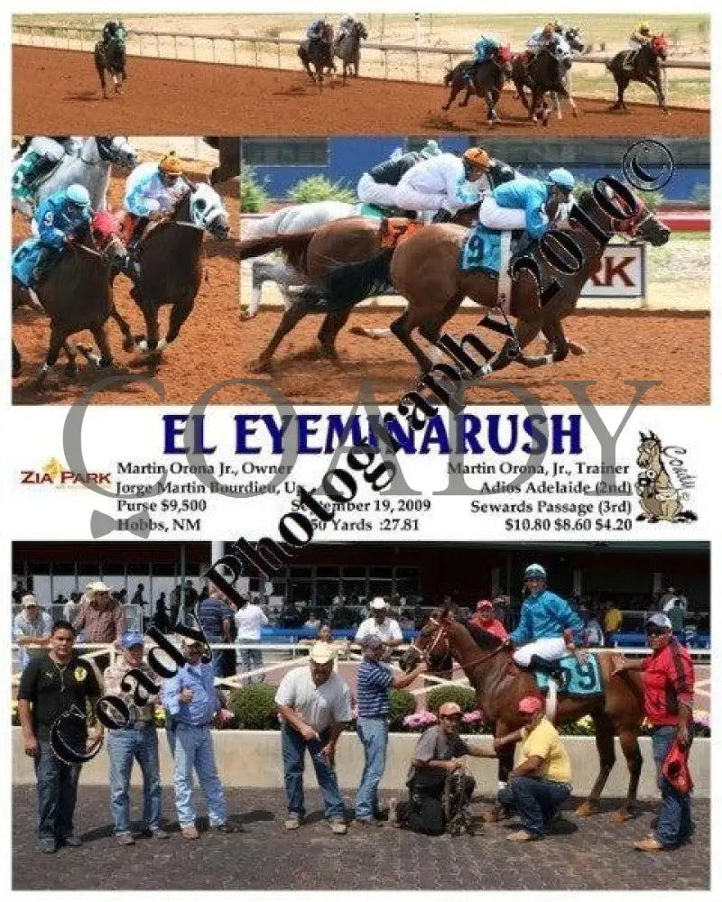 El Eyeminarush - 9 19 2009 Zia Park